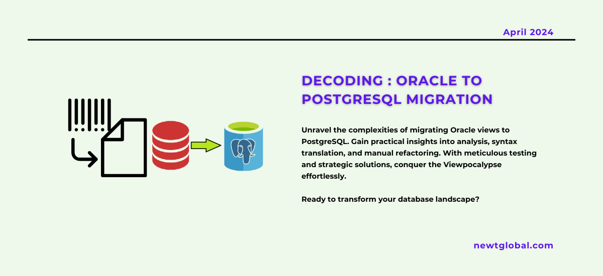 Oracle to PostgreSQL