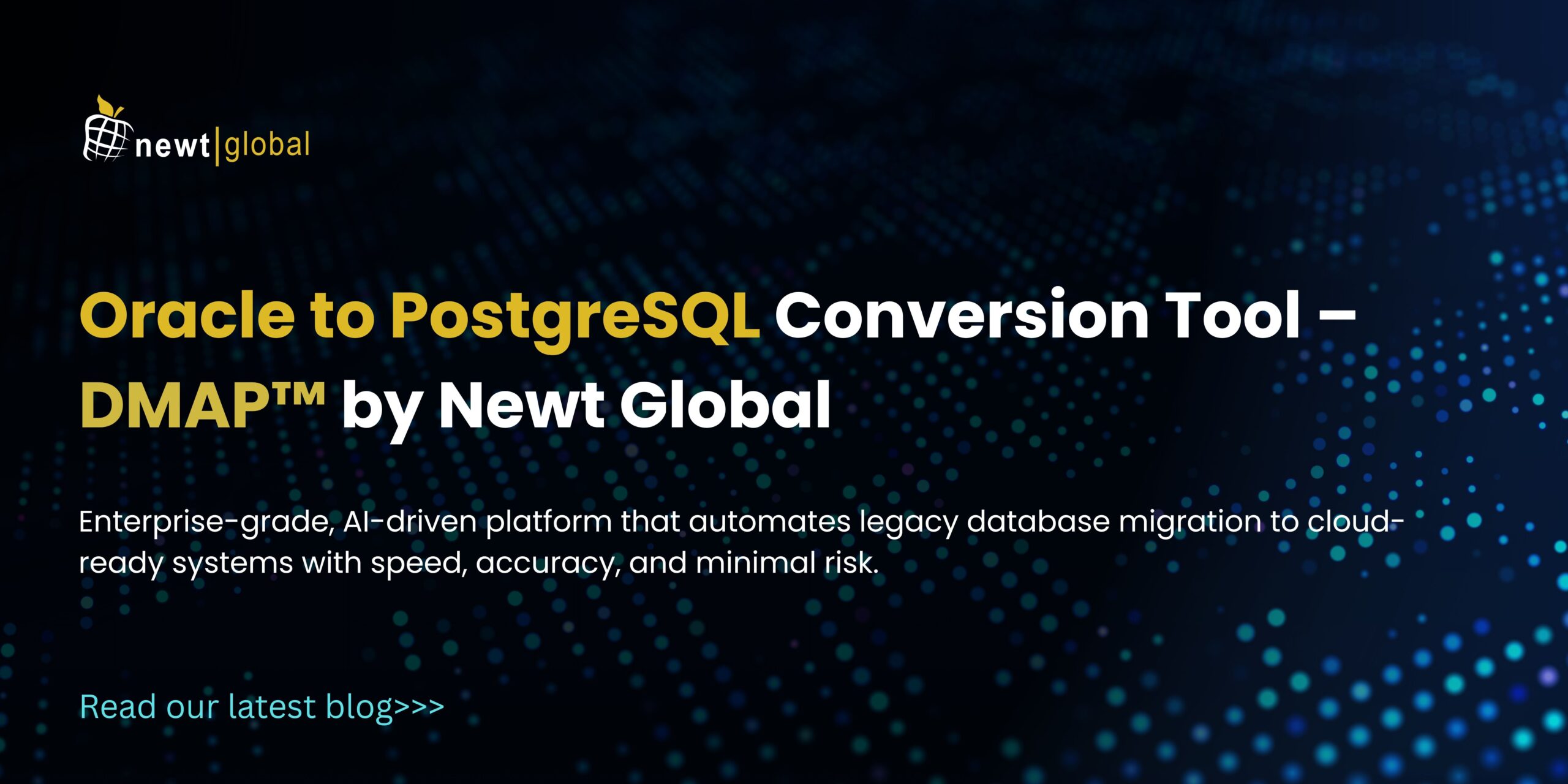 Oracle to PostgreSQL Conversion Tool DMAP™ by Newt Global for ...