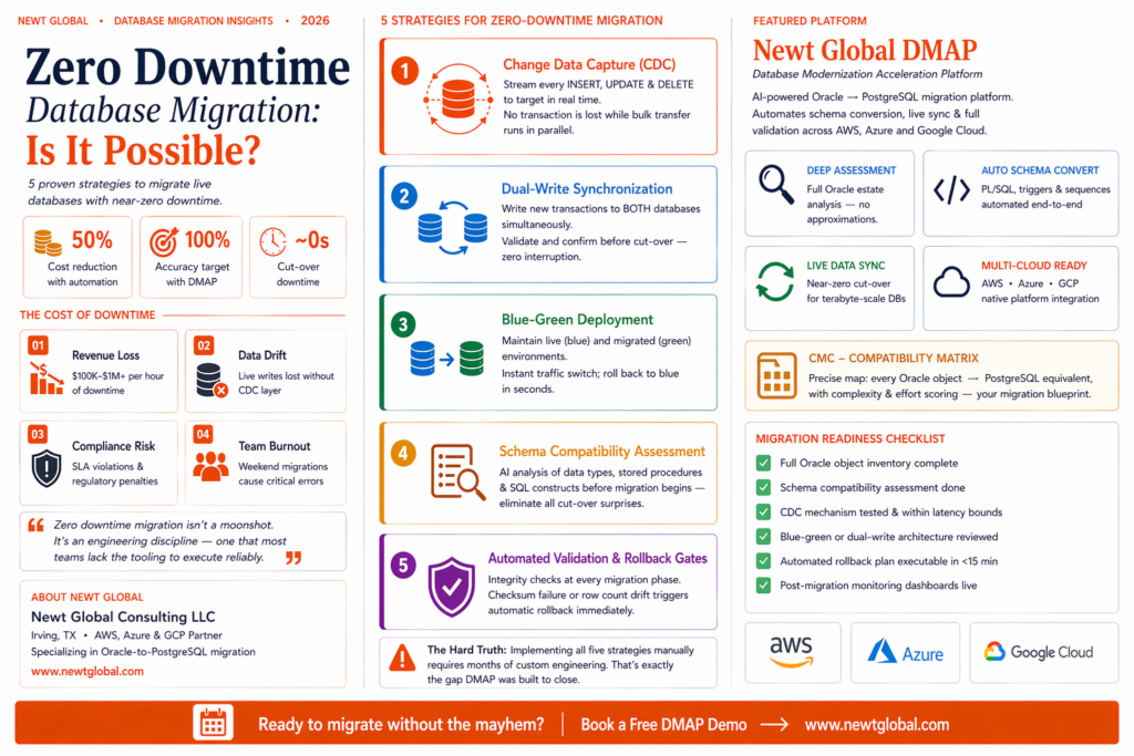 Zero Downtime Database Migration: Is It Possible? - Newt Global Tech ...