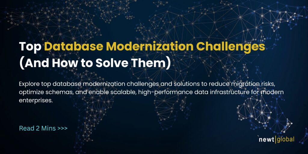 Explore top database modernization challenges and solutions
