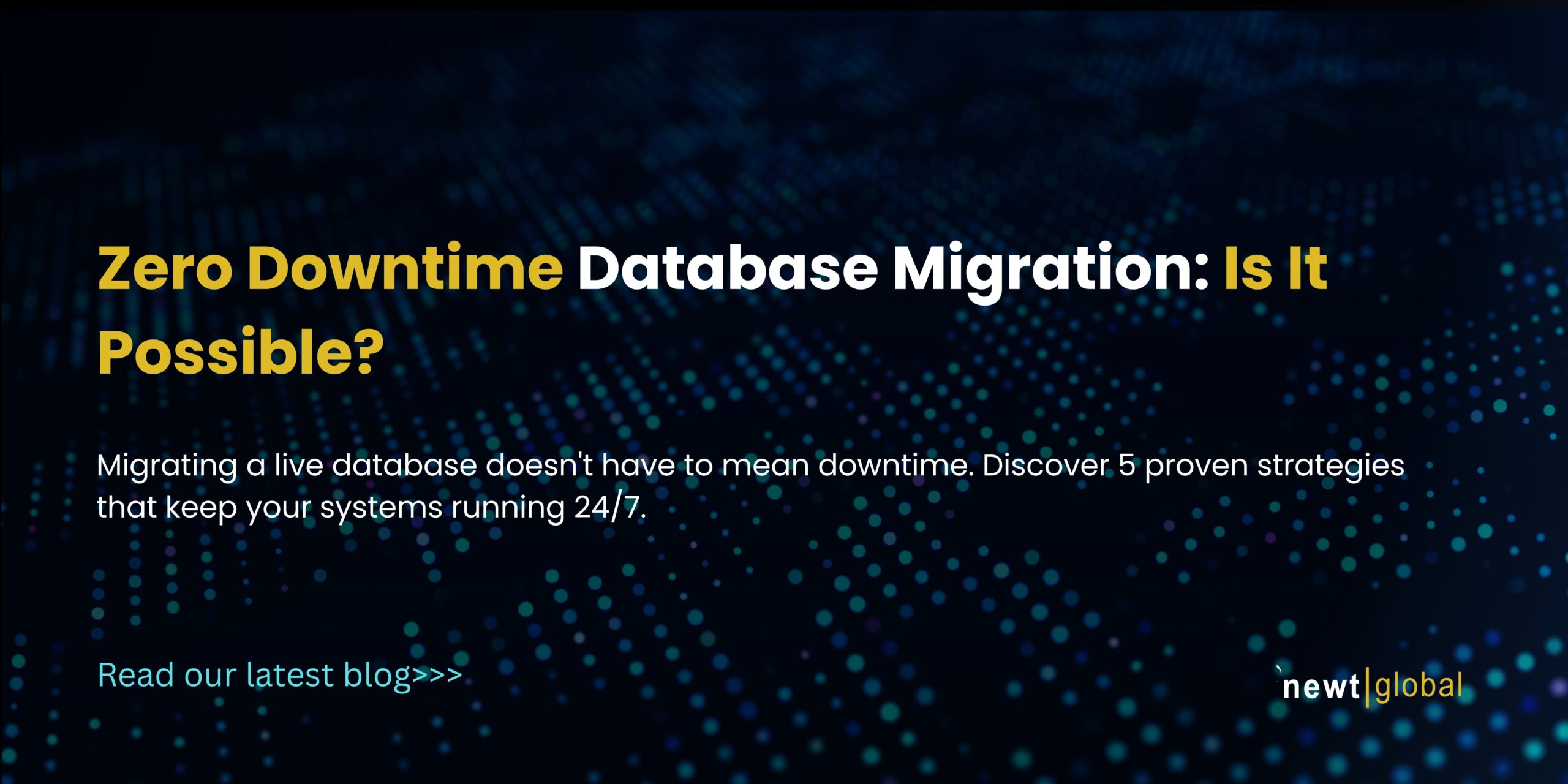 zero downtime database migration