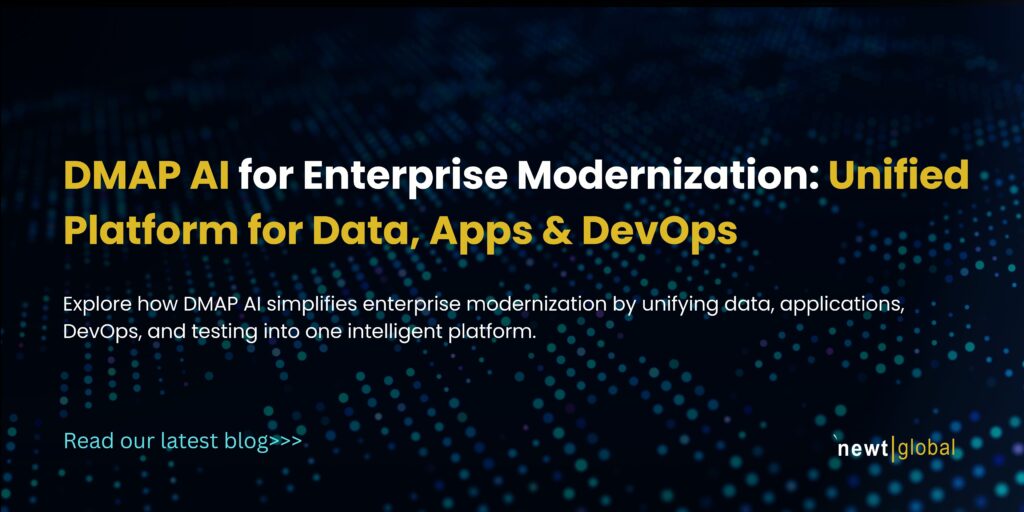 Explore how DMAP AI simplifies enterprise modernization by unifying data, applications, DevOps, and testing into one intelligent platform.