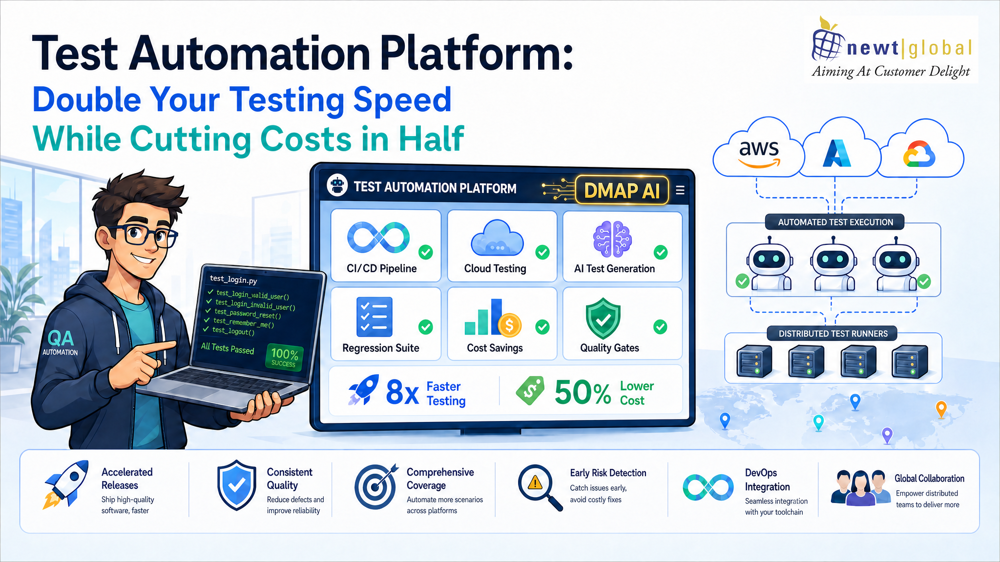 Cloud Test Automation _ DMAP AI | Newt Global