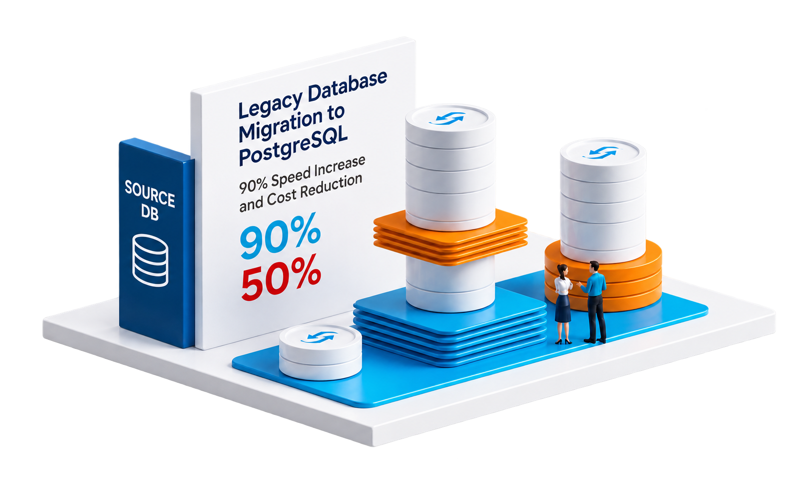 Legacy Databases to PostgreSQL - DMAP AI - DB Migration Platform